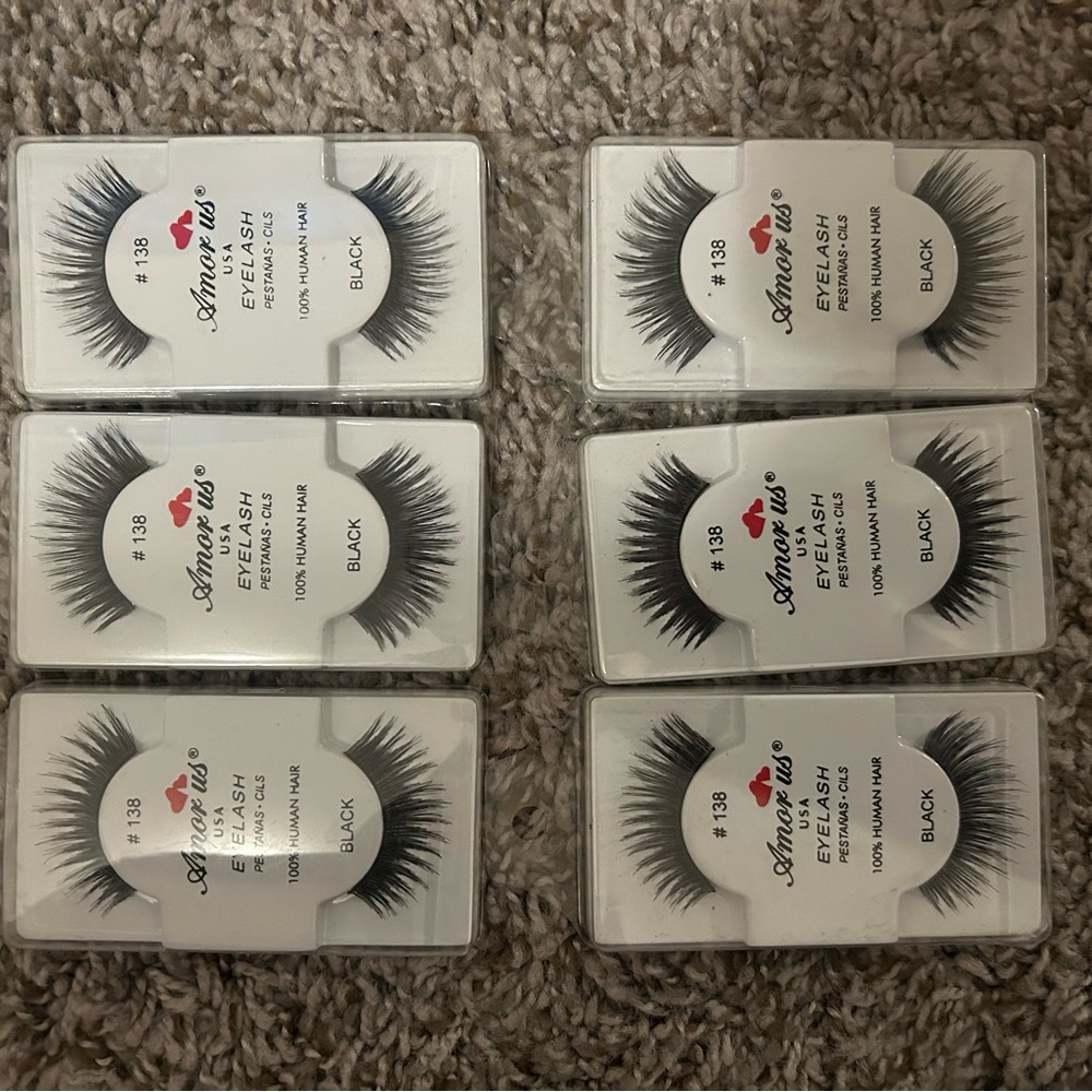 Amor Us lot of Eyelash Sets #138 #61 angelic wink and stardel set